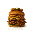 ハンバーガーで会話（個別スタンプ：39）