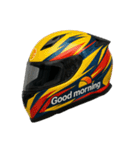 バイクヘルメットで会話（個別スタンプ：1）