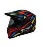 バイクヘルメットで会話（個別スタンプ：17）