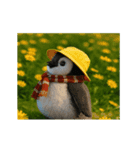 冒険王こまペンギン（個別スタンプ：3）