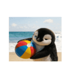 冒険王こまペンギン（個別スタンプ：4）
