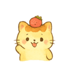 プリンねこ Pudding とろけるひととき（個別スタンプ：1）
