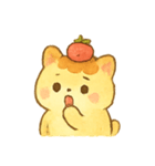プリンねこ Pudding とろけるひととき（個別スタンプ：7）
