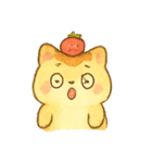 プリンねこ Pudding とろけるひととき（個別スタンプ：8）
