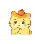 プリンねこ Pudding とろけるひととき（個別スタンプ：15）