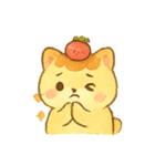 プリンねこ Pudding とろけるひととき（個別スタンプ：18）