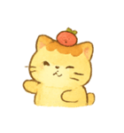 プリンねこ Pudding とろけるひととき（個別スタンプ：21）