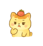 プリンねこ Pudding とろけるひととき（個別スタンプ：24）