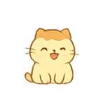 とろけるプリンねこ PuddingCat（個別スタンプ：1）