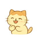 とろけるプリンねこ PuddingCat（個別スタンプ：24）