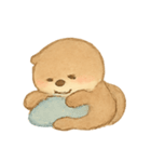オッターポップ ちゃぷちゃぷカワウソ（個別スタンプ：6）
