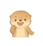 オッターポップ ちゃぷちゃぷカワウソ（個別スタンプ：8）