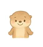 オッターポップ ちゃぷちゃぷカワウソ（個別スタンプ：14）