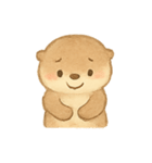 オッターポップ ちゃぷちゃぷカワウソ（個別スタンプ：18）