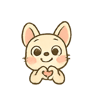 おちゃめフレブルオタちゃん（個別スタンプ：3）
