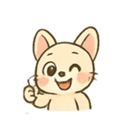 おちゃめフレブルオタちゃん（個別スタンプ：16）