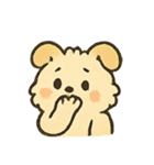 ふわふわ子犬 FluffPup のモフモフ日常（個別スタンプ：7）
