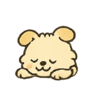 ふわふわ子犬 FluffPup のモフモフ日常（個別スタンプ：12）