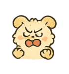 ふわふわ子犬 FluffPup のモフモフ日常（個別スタンプ：16）
