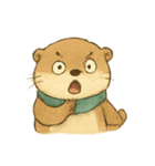 ぷかぷかラッコ BubbleOtter（個別スタンプ：5）