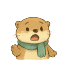 ぷかぷかラッコ BubbleOtter（個別スタンプ：6）