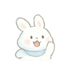 ふわふわ雲うさぎ CloudBunny（個別スタンプ：3）