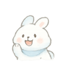 ふわふわ雲うさぎ CloudBunny（個別スタンプ：19）