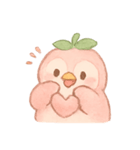 もも色ペンギン PeachPenguin（個別スタンプ：7）