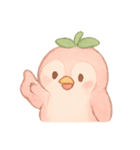 もも色ペンギン PeachPenguin（個別スタンプ：9）