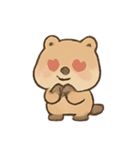 ごきげんクオッカ Quokki（個別スタンプ：14）