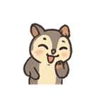 空飛ぶ甘党モモンガ（個別スタンプ：6）