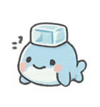 チルホエール ひんやりクジラ（個別スタンプ：1）
