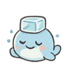 チルホエール ひんやりクジラ（個別スタンプ：21）