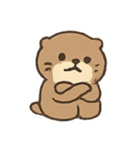 ねむねむカワウソブランケット（個別スタンプ：2）
