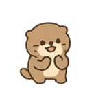 ねむねむカワウソブランケット（個別スタンプ：7）