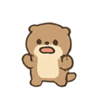 ねむねむカワウソブランケット（個別スタンプ：8）