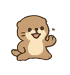 ねむねむカワウソブランケット（個別スタンプ：12）