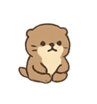 ねむねむカワウソブランケット（個別スタンプ：13）