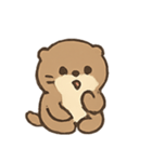 ねむねむカワウソブランケット（個別スタンプ：24）
