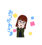 似顔絵スタンプ3（個別スタンプ：4）