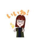 似顔絵スタンプ3（個別スタンプ：8）