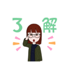 似顔絵スタンプ3（個別スタンプ：10）