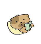 かわいい子犬ワンパンドク（個別スタンプ：2）