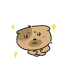 かわいい子犬ワンパンドク（個別スタンプ：10）