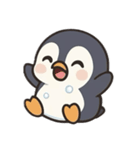 ペンギン狂想曲（個別スタンプ：4）