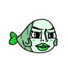 醜醜魚 表情篇（個別スタンプ：12）