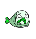 醜醜魚 表情篇（個別スタンプ：24）