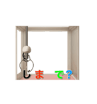 クレーンで文字運び Vol.2（個別スタンプ：1）