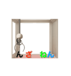 クレーンで文字運び Vol.2（個別スタンプ：10）