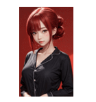 パジャマガール2写真（個別スタンプ：15）
